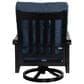 Crown Garden Alexandria Swivel Club Rocker Chair in Flagship Twilight, , large