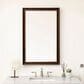 James Martin Vanities Glenbrooke 26" Rectangular Mirror in Burnished Mahogany, , large