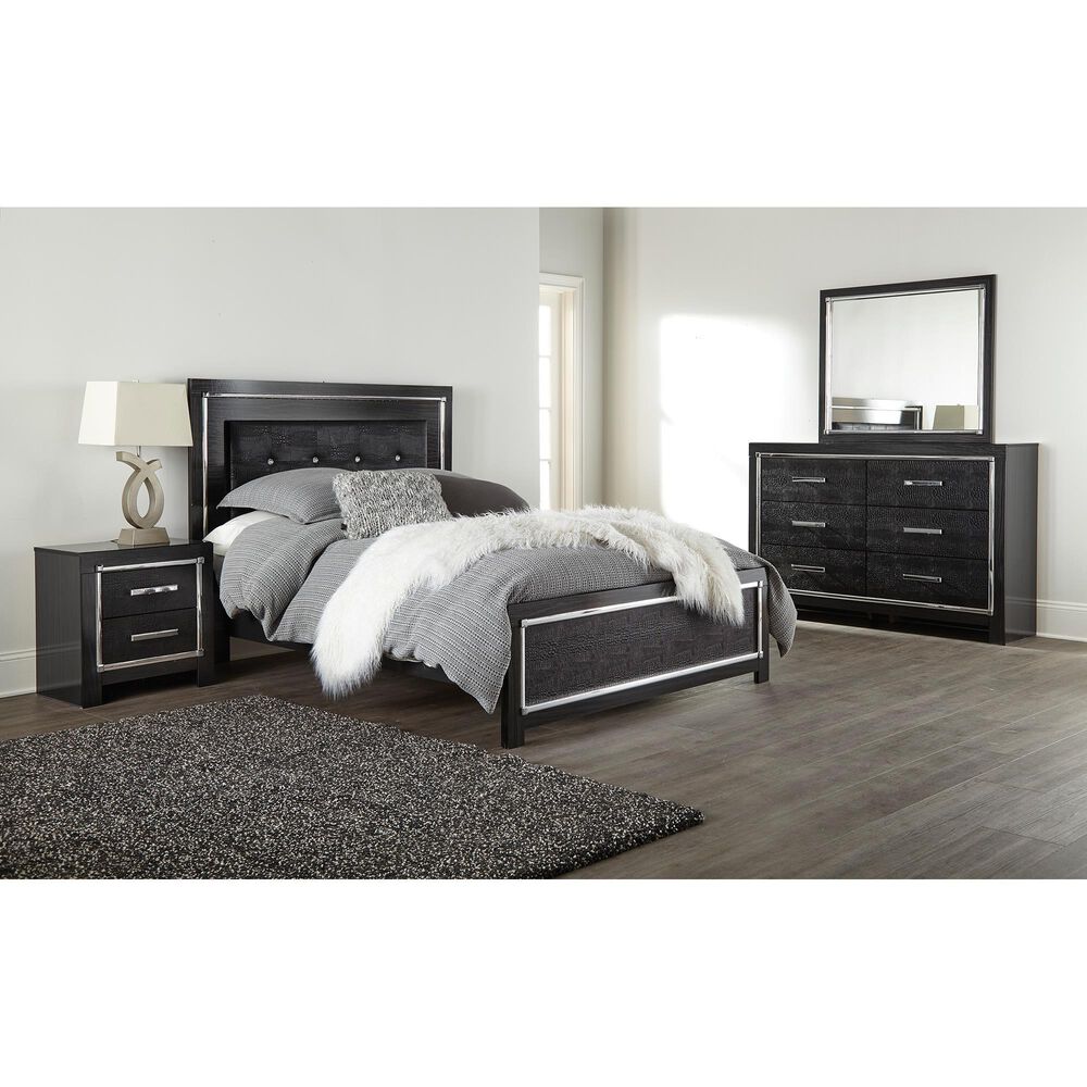 Ashley Kaydell Bedroom Mirror in Black, , large