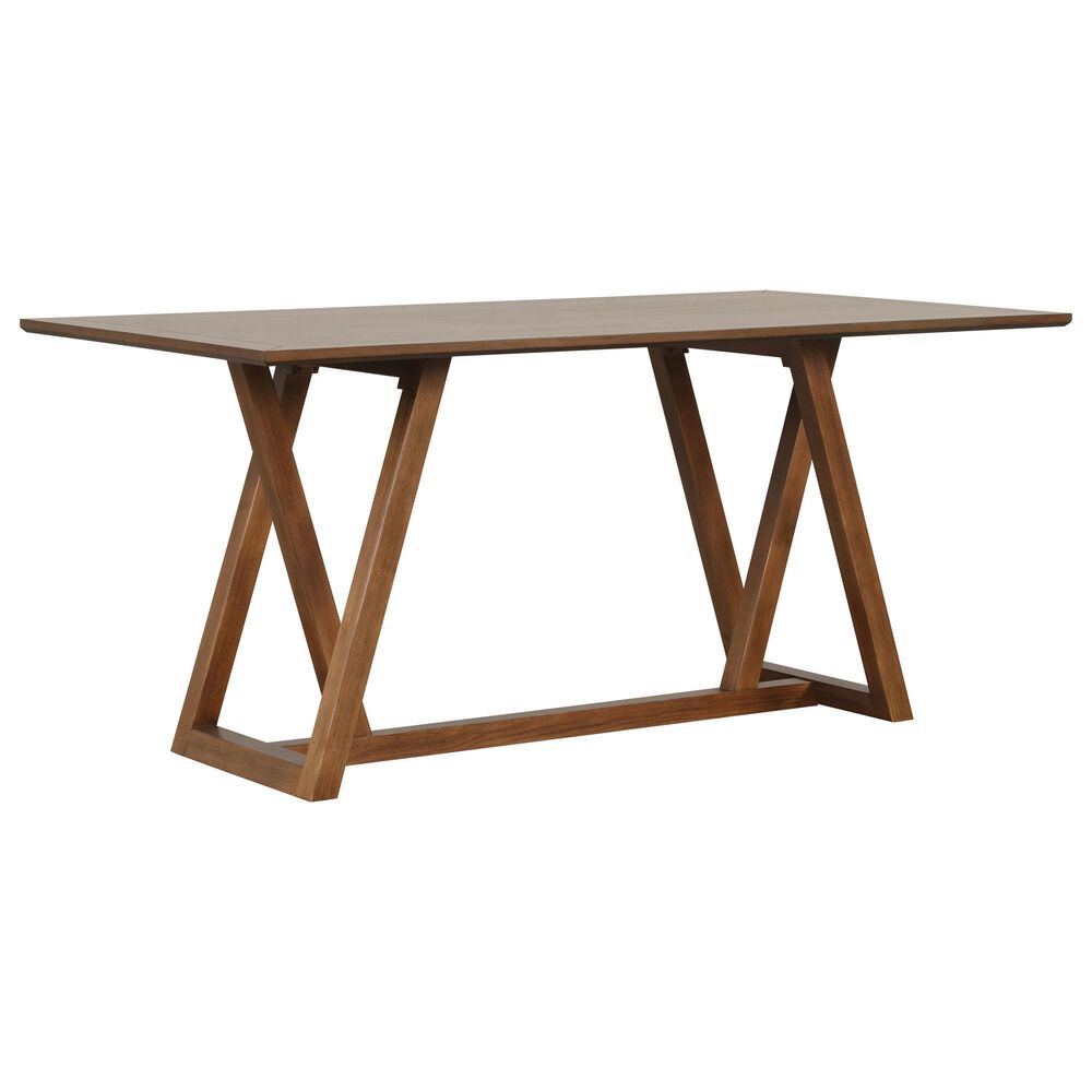 New Heritage Design Putnam 7-Piece Dining Set in Walnut, , large