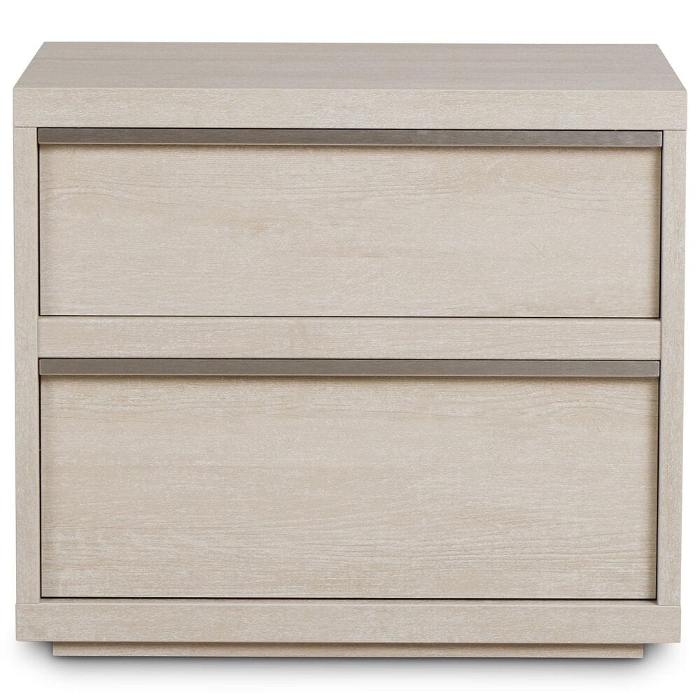 Loft District Moda 2 Drawer Nightstand in Beechwood, , large