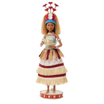 Disney Princess Mattel Disney Collector Moana Collectible Fashion Doll in Live Action Ceremonial Look With Shell Accessory, , large
