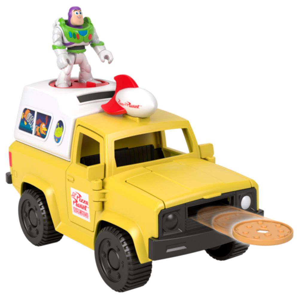 Fisher Price Pizza Planet Truck with Action Figures, , large