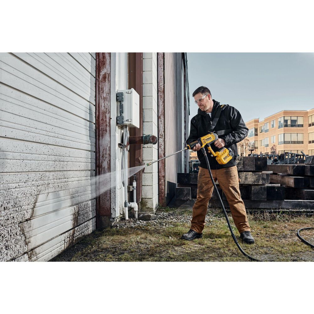 DEWALT 1000 PSI Cordless Power Pressure Washer Kit in Yellow and Black, , large