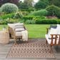 Nourison Positano Southwestern Natural 5" x 7" Indoor/Outdoor Area Rug, , large