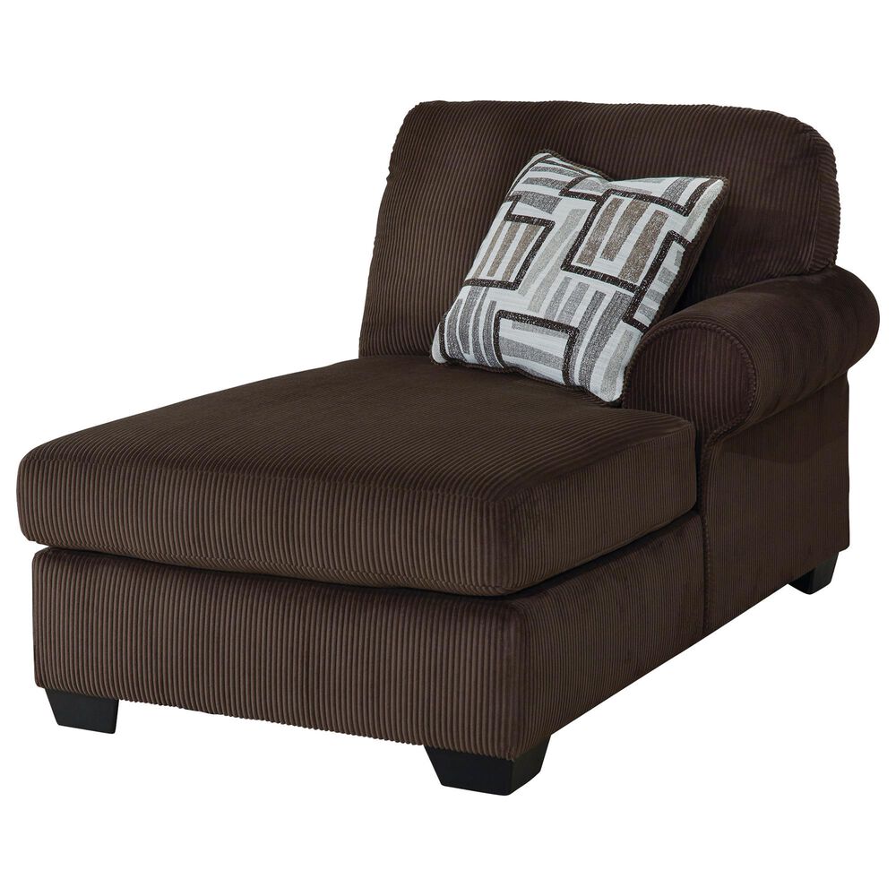 ASHLEY Kimlee 3-Piece Stationary Right Arm Facing Sectional with Chaise in Chocolate, , large