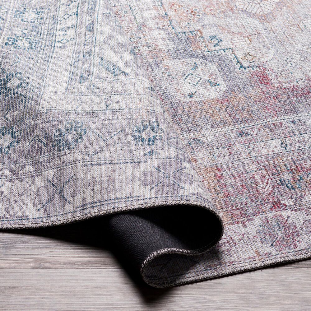 Surya Colin 2&#39;7&quot; x 10&#39; Charcoal, Light Gray, Brown and Cream Runner, , large