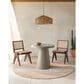 Surya Masterpiece MPC-2318 Medium Gray, Beige, Tan and Medium Brown 7"10" Round Area Rug, , large