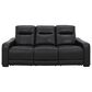 Somerset Home Catalina Power Reclining Sofa with Massage and Heat in Apollo Coal, , large