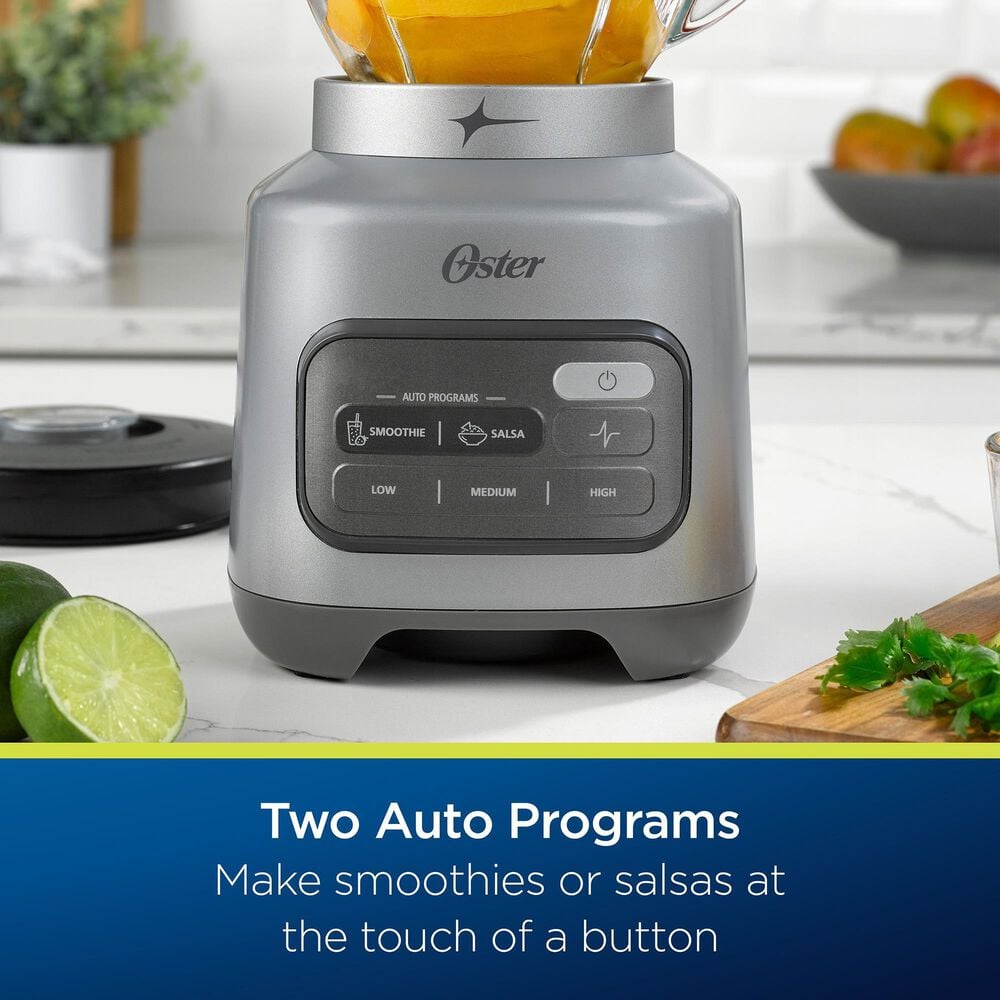 Oster One-Touch 8-Cup Blender in Silver, , large