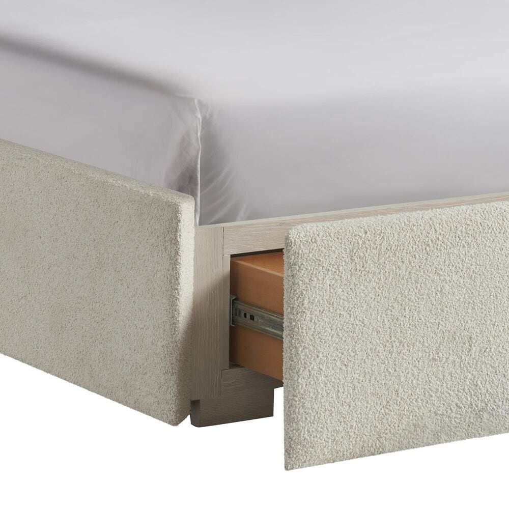 Universal Furniture Avaline Queen Upholstered Storage Bed in Skylark, , large