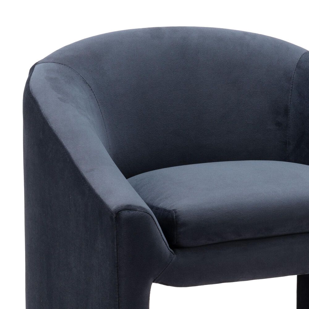 Zuo Modern Emas Counter Stool in Midnight Gray | Shop NFM 