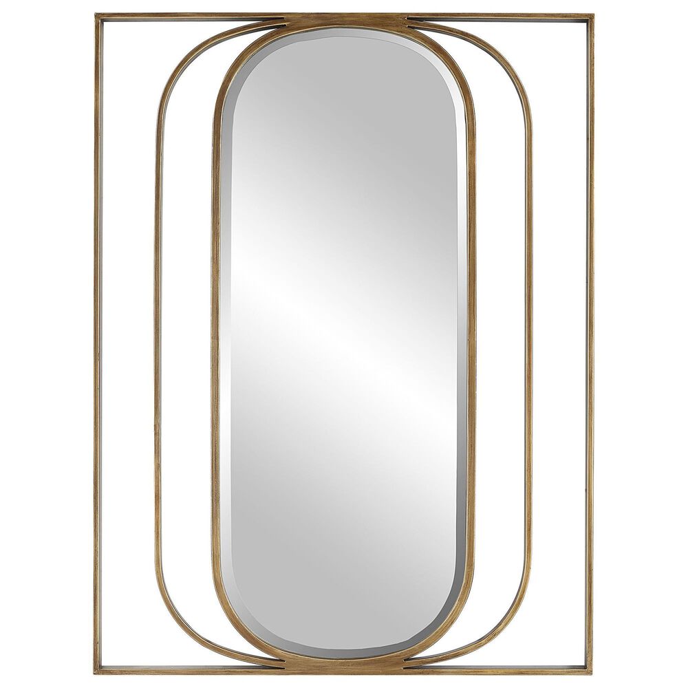 Uttermost Replicate Mirror in Antique Gold, , large