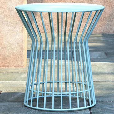 DHP Roberta Outdoor Side Table in Aqua, , large