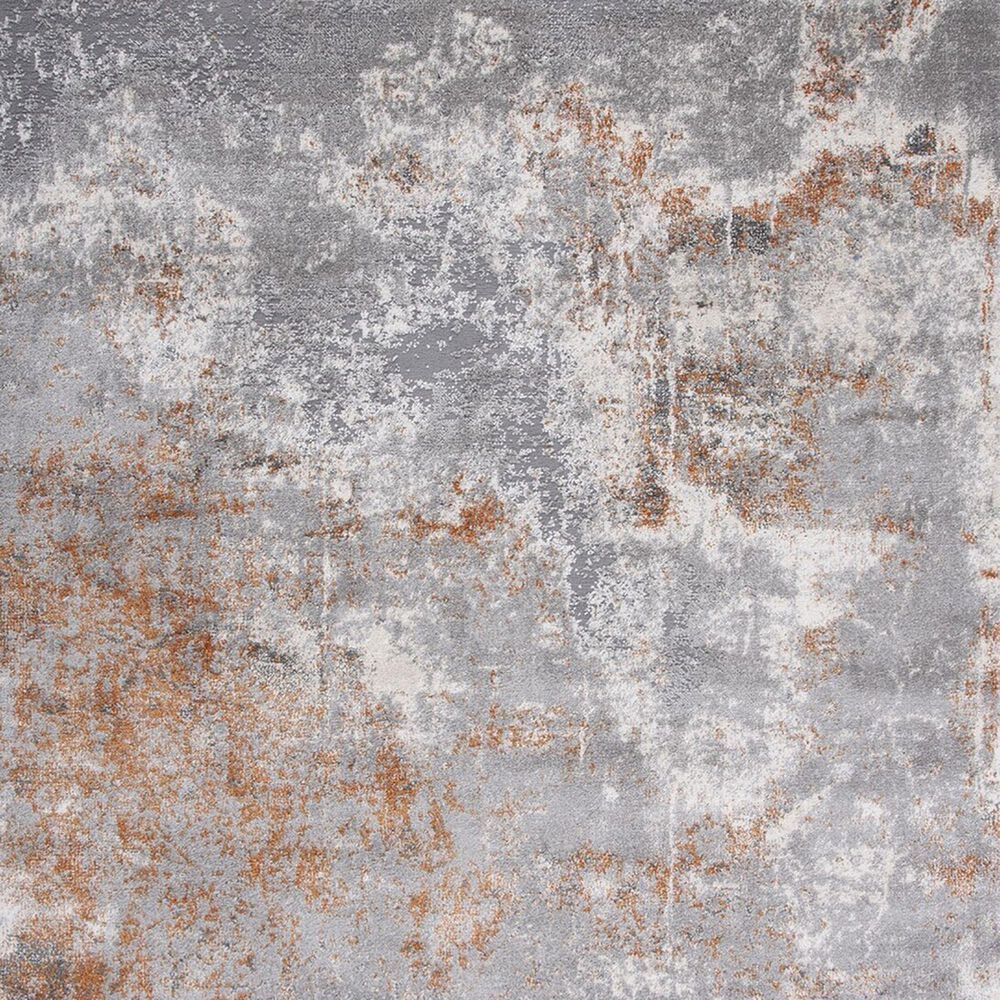 Safavieh Aston 3&#39; x 5&#39; Grey and Rust Area Rug, , large