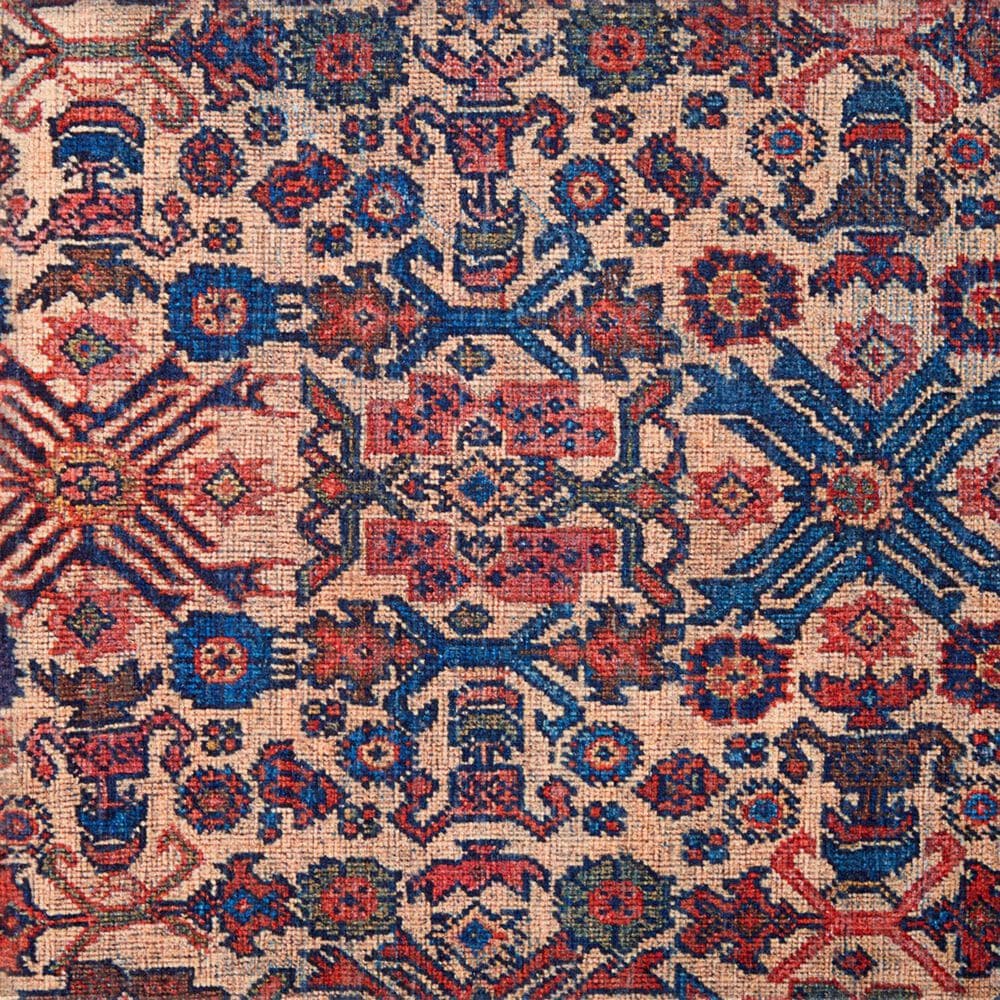 Feizy Rawlins 3&#39;11&quot; x 6&#39; Beige and Red Area Rug, , large