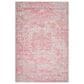 Dalyn Rug Company Jericho 6" Round Rose Indoor/Outdoor Area Rug, , large