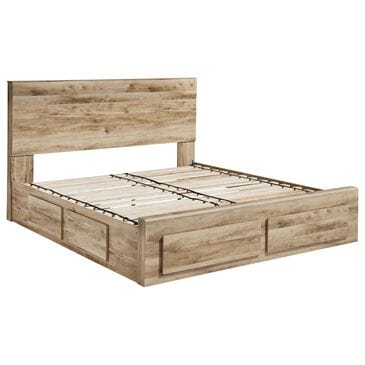 Ashley Hyanna King Storage Bed in Golden, , large