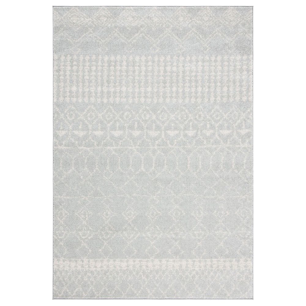 Safavieh Tulum Transitional 3" x 5" Light Grey and Ivory Area Rug, , large