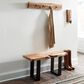 Timberlake Alpine 36" Coat Hook in Natural and Black, , large