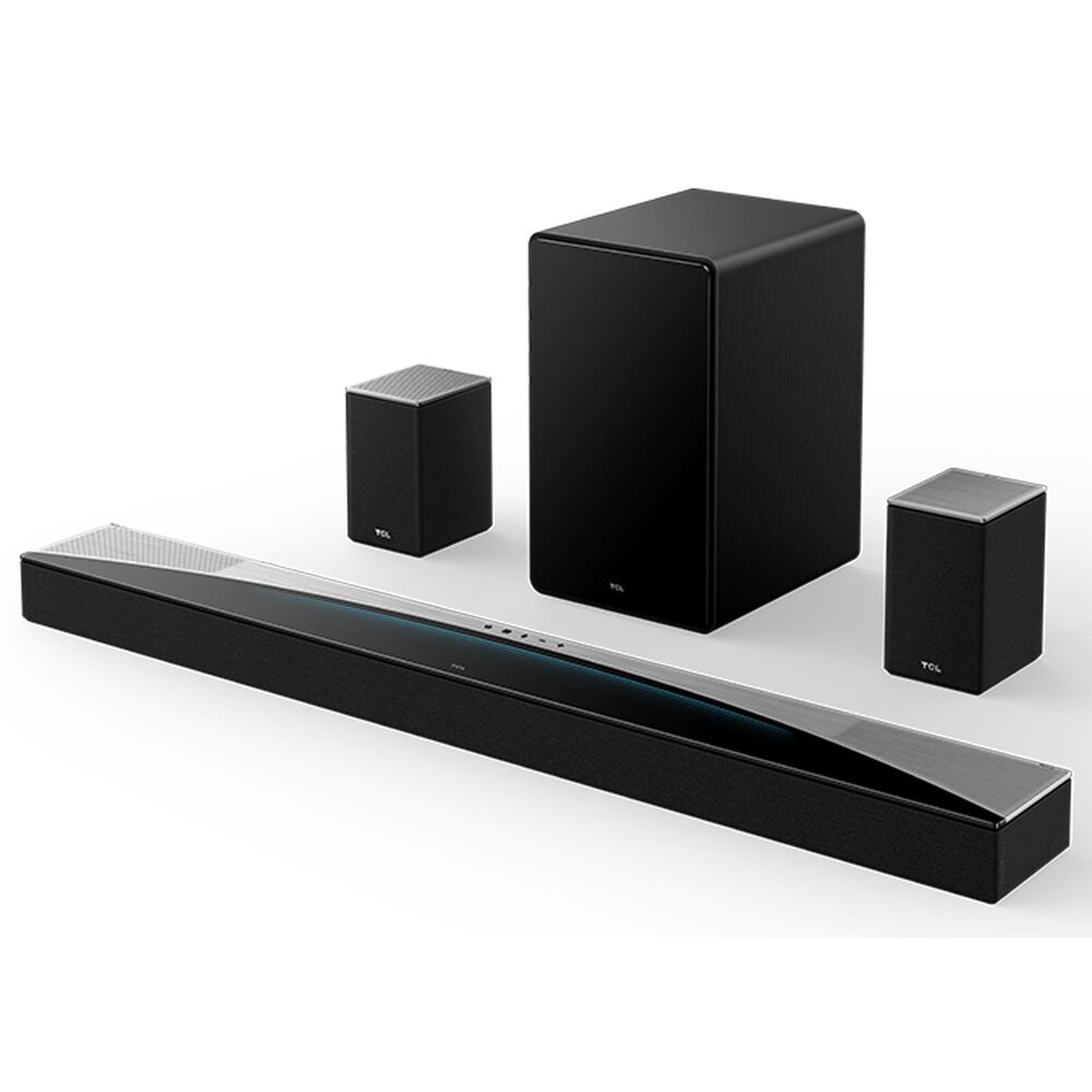 TCL 85" Class QM8L Series SQD-Mini LED 4K UHD HDR - Smart TV with 7.1.4 Channel Soundbar System in Black, , large