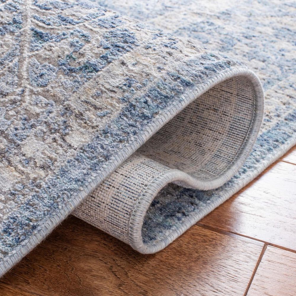 Safavieh Dream DRM408J 4&#39; x 6&#39; Grey and Turquoise Area Rug, , large