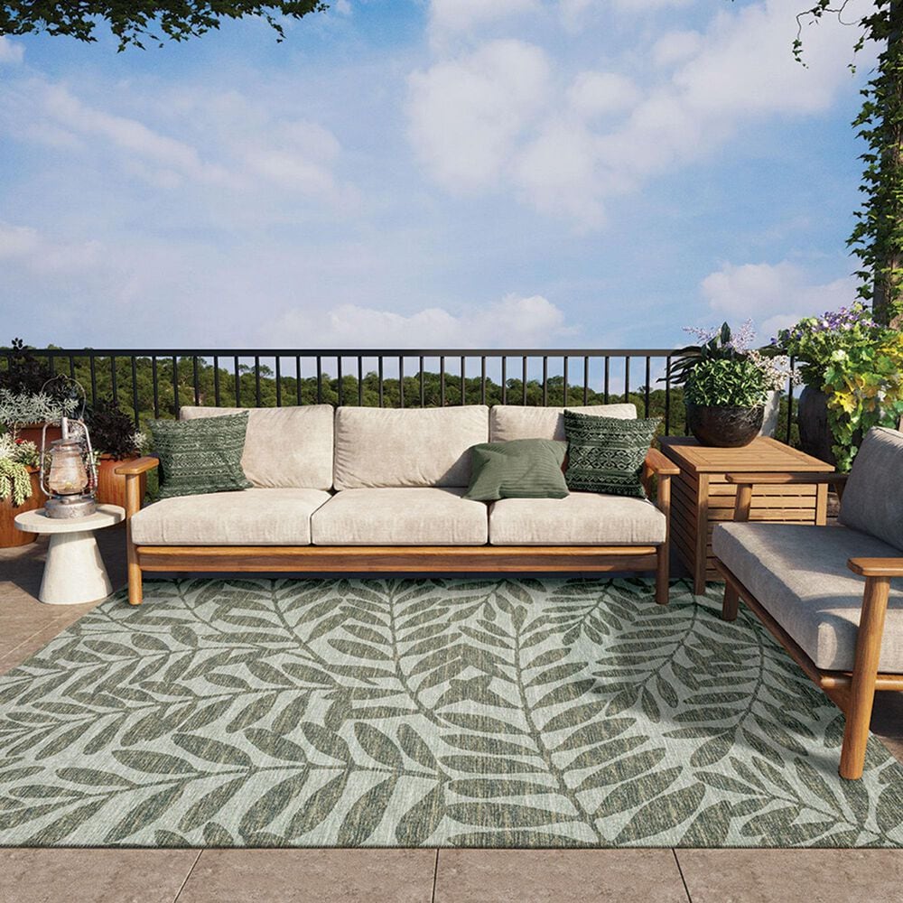 Dalyn Rug Company Sedona 9&#39; x 12&#39; Fernway Indoor/Outdoor Area Performance Rug, , large