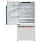 Forno Milano Espresso 17.2 Cu. Ft. Bottom Freezer Refrigerator with Left Swing in White, , large
