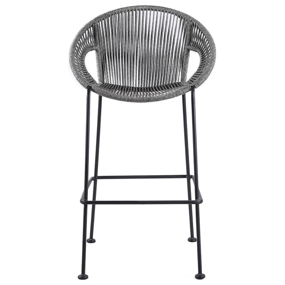 Blue River Acapulco Patio Bar Stool in Gray, , large