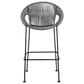 Blue River Acapulco Patio Bar Stool in Gray, , large