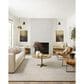 Angela Rose Colton 5" x 7" Ivory and Black Area Rug, , large