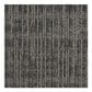 Shaw Mesh Weave 24" x 24" Carpet Tile in Graphite, , large