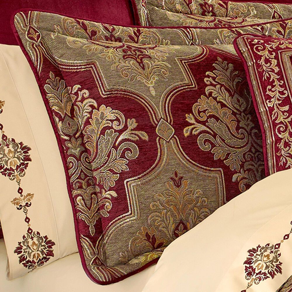 J. Queen New York Maribella 4-Piece King Comforter Set in Crimson, , large