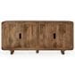 Classic Home Holmes Mango Wood 4-Door Buffet in Artisan Brown, , large