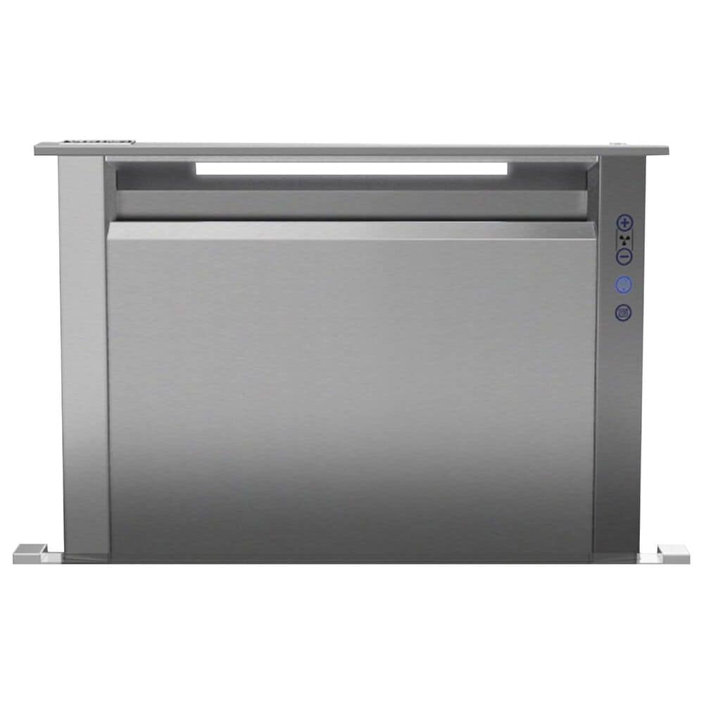Viking Range 30" Rear Downdraft with Controls on Front in Stainless Steel, , large