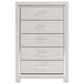 Ashley Altyra 4-Piece Queen Upholstered Bed Set in White, , large