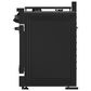 Thor Kitchen Gordon Ramsay 4.55 Cu. Ft. Professional Liquid Propane Range in Black, , large