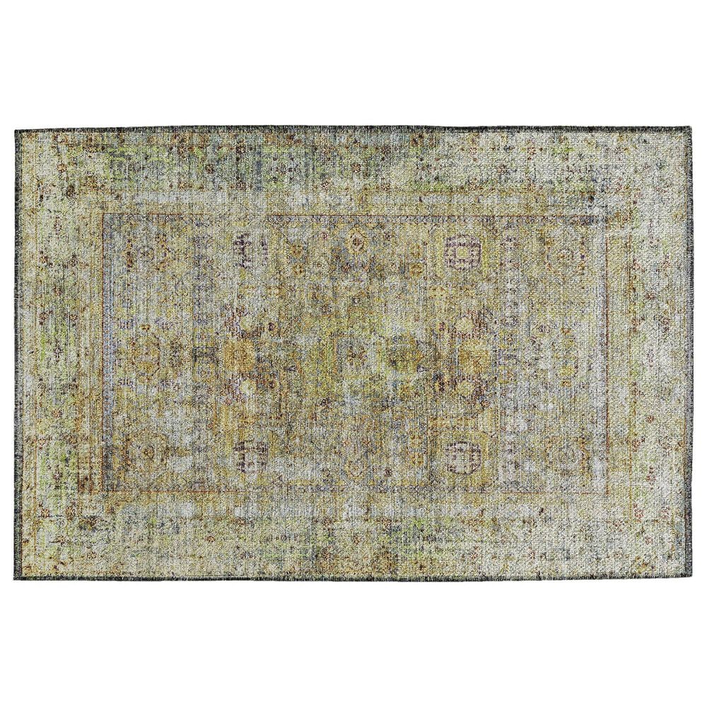 Dalyn Rug Company Karaj KJ1 2"6" x 3"10" Aloe Indoor/Outdoor Area Rug, , large
