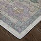 Feizy Dartmouth Ivory and Multicolor 6"4" x 9"2" Area Rug, , large