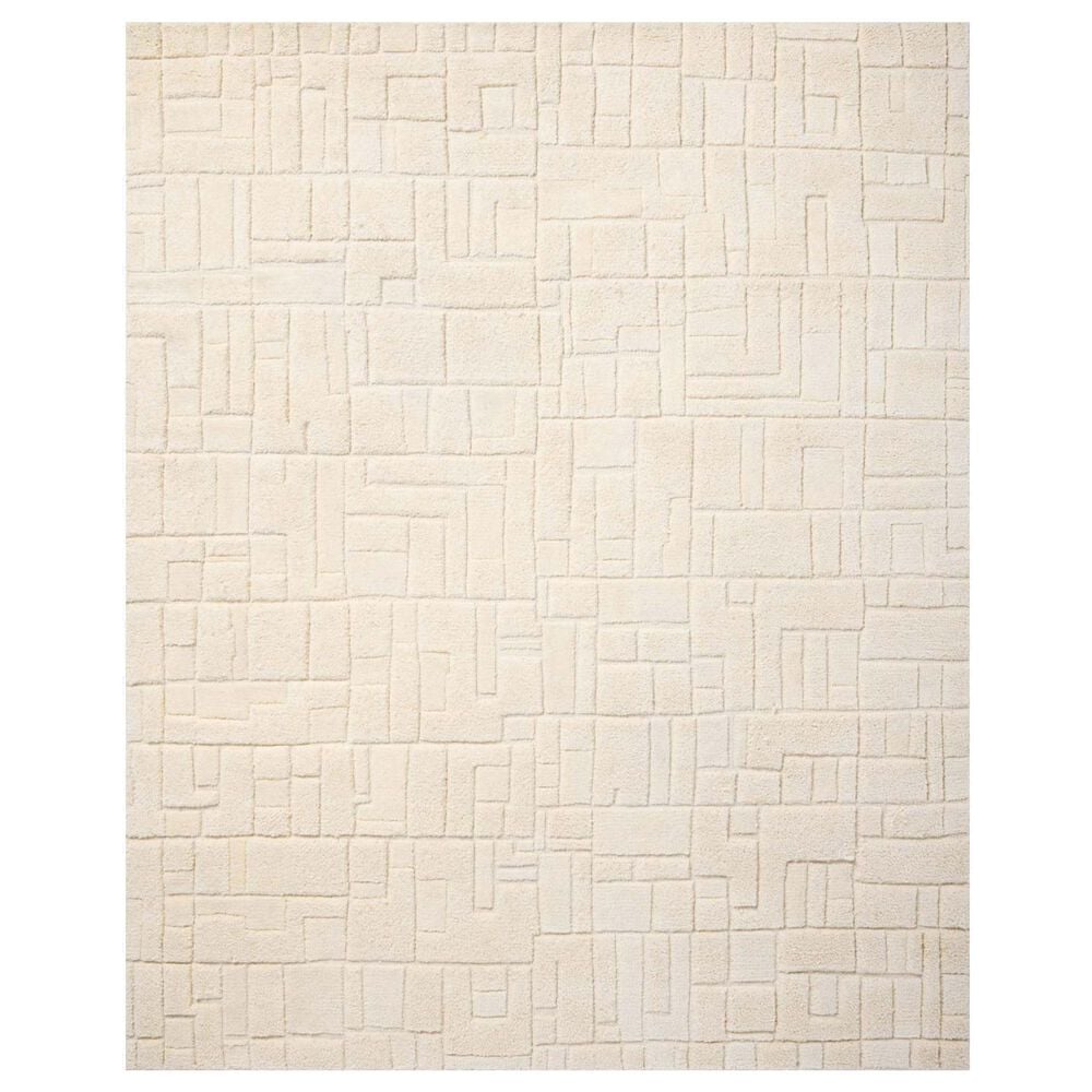 Loloi Octavia 7"9" x 9"9" Ivory Area Rug, , large