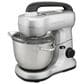 Hamilton Beach 4-Quart Stand Mixer with Top Handle in Silver, , large