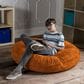 Jaxx 4" Cocoon Kids Bean Bag in Mandarin, , large