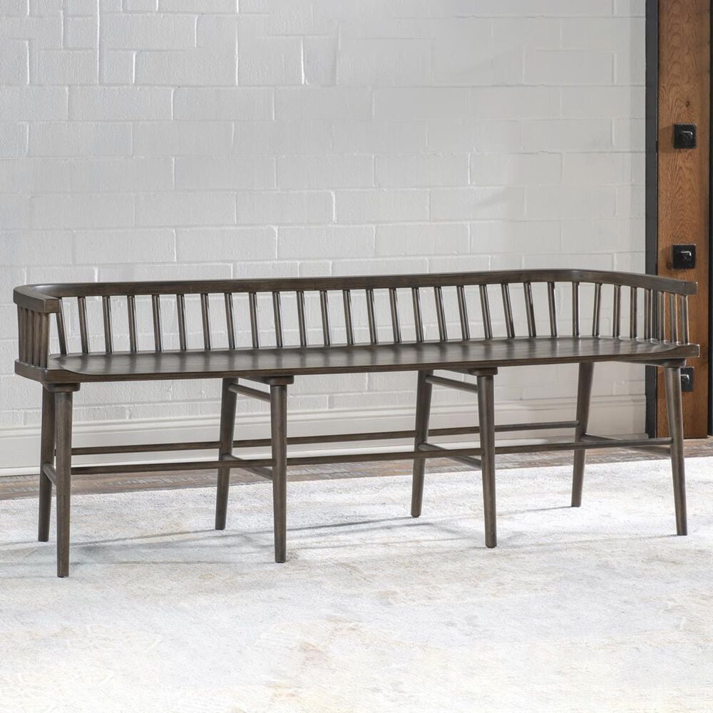 Legacy Classic Furn Direct Shp XXX&#39;s and OOO&#39;s Windsor Dining Bench in Cocoa, , large