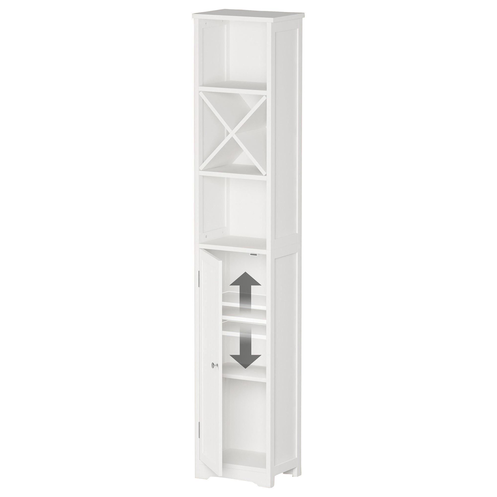 Lavish Home Timberlake Bathroom Storage Cabinet - Thumbnail 4