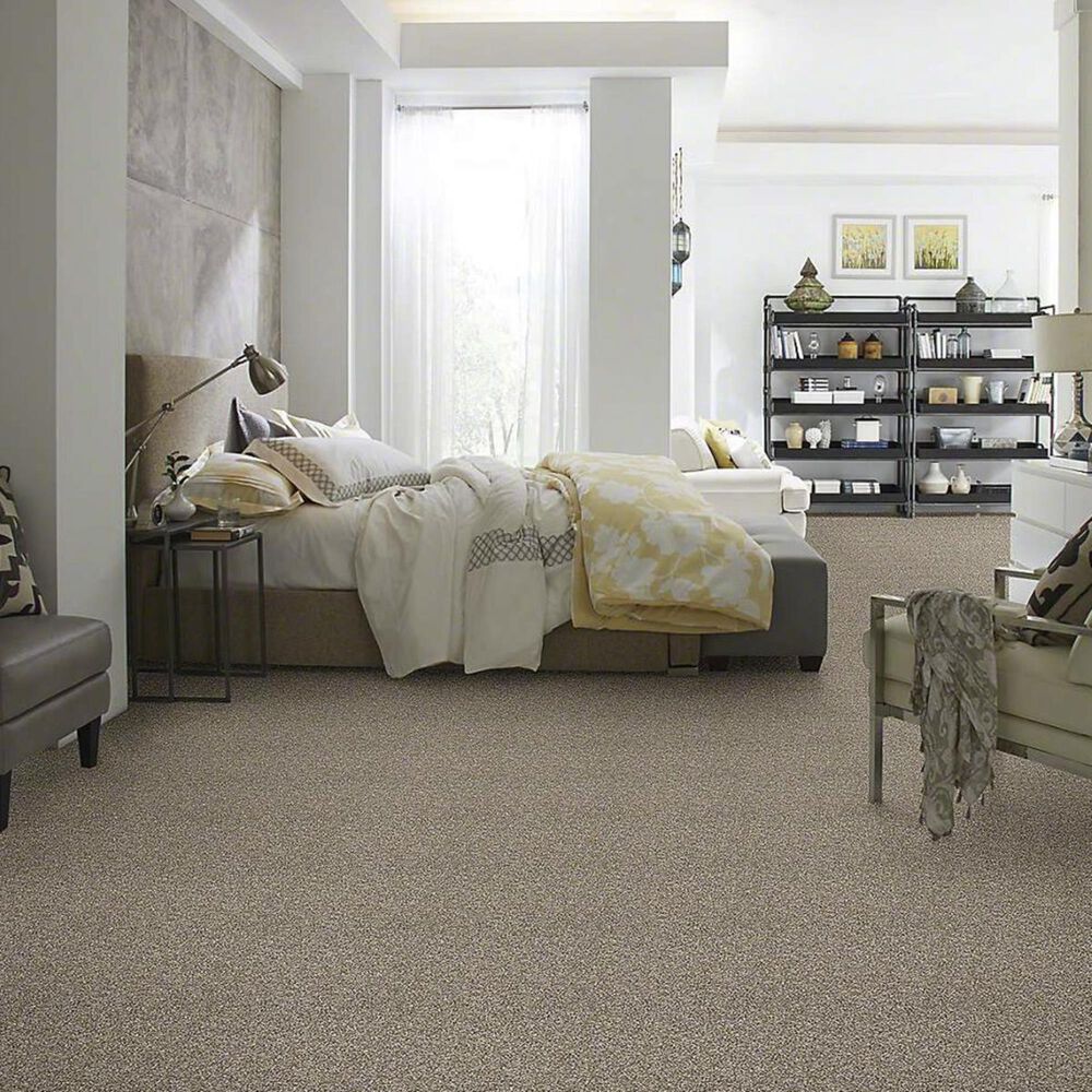 Shaw Work The Color Net Carpet in Sugar Cookie, , large