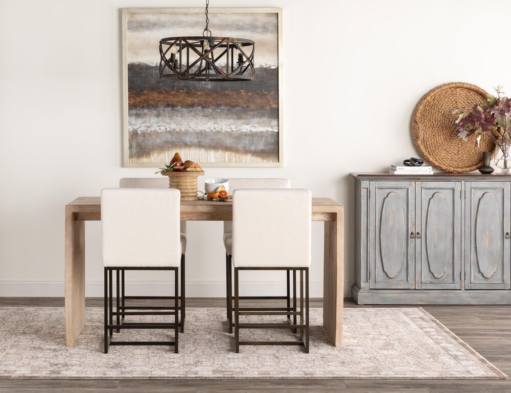 Blue Sun Designs Merwin Counter Height Table in Warmwash, , large