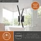 Vaxcel Barcelo 1-Light Wall Sconce in Matte Black, , large