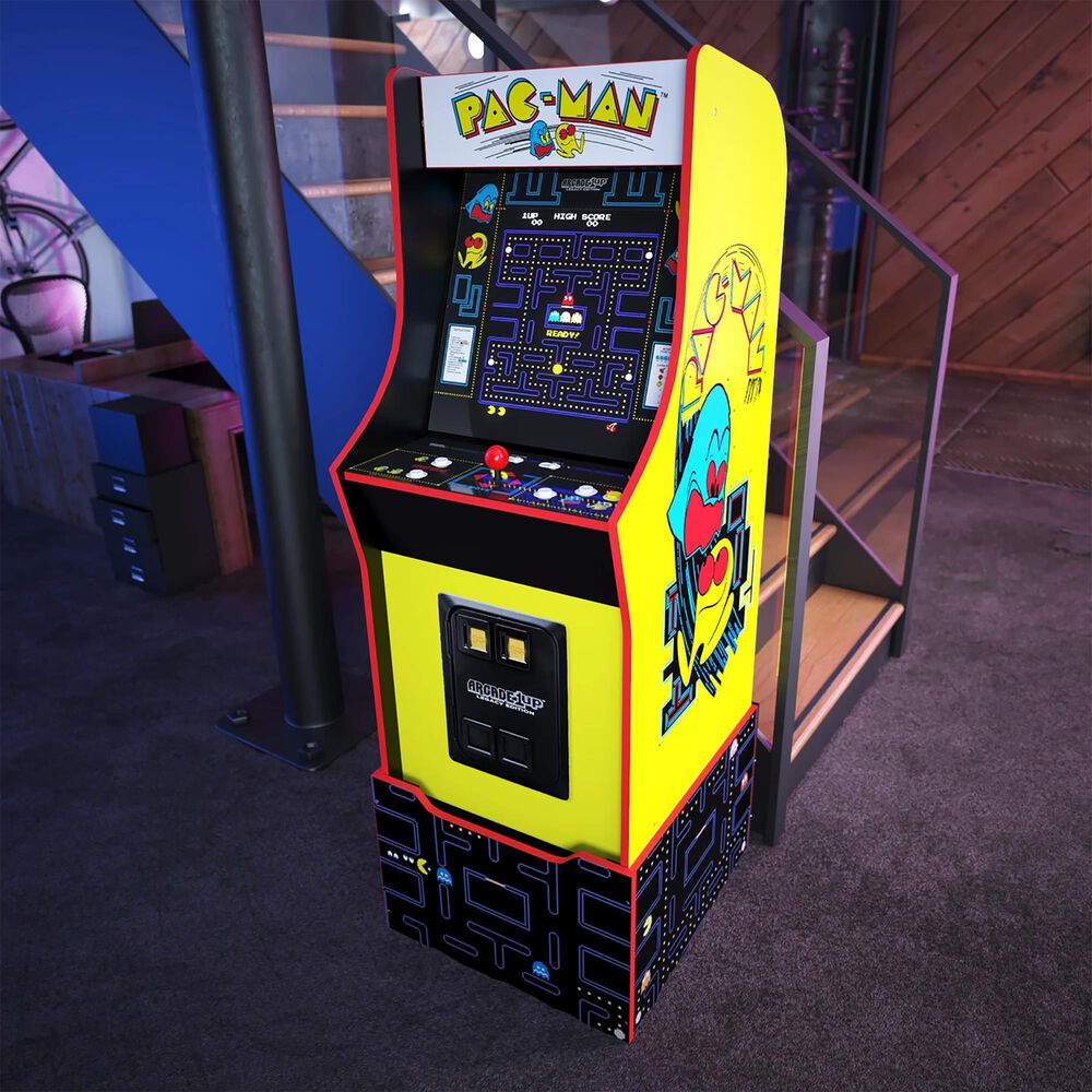 Arcade1up Pac-Man: Bandai Legacy Edition Arcade Game with Riser, , large