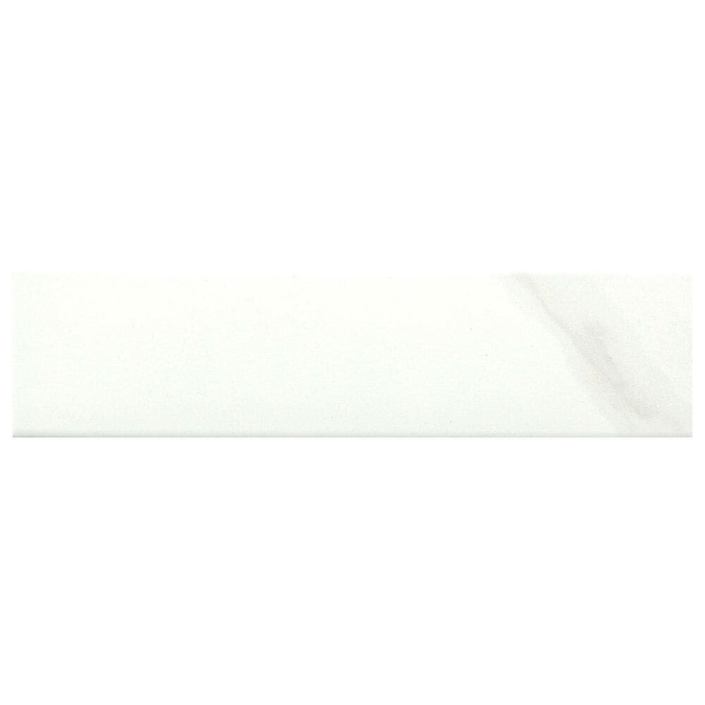 Emser Amala White 3&quot; x 12&quot; Glazed Porcelain Subway Tile, , large