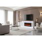 Modern Market Kira 87" TV Stand with Fireplace and Bluetooth Speaker in White, , large
